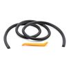 Car Front Windshield Panel Rubber Seal Strip Sealed Moulding Trim Accessories