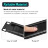 PATIKIL Brush Cable Manager 1U, 19 Inch, 2 Pack Horizontal Rack Mount Cable Management Strip Panel for Network Server Rack