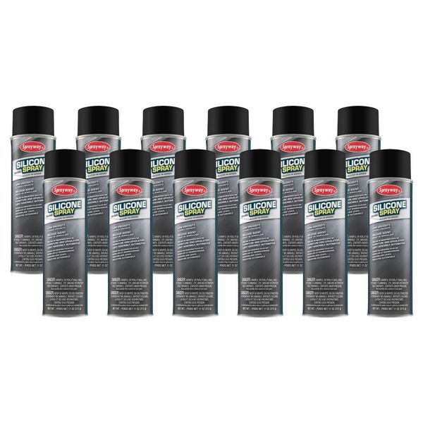 Sprayway SW945 Silicone Spray, 11 oz