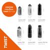 Fidlock Drinking Bottle with Connector Twist Transparent Size 750 ml