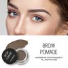 PHOERA Eyebrow Gel,Eyebrow Brow Pomade Professional Makeup Tinted Eyebrow,24 Hours Long Lasting,Lightweight,Waterproof,Smudge-Proof,Transfer-Proof,Sweat Resistant Brow Cream(2#Taupe)
