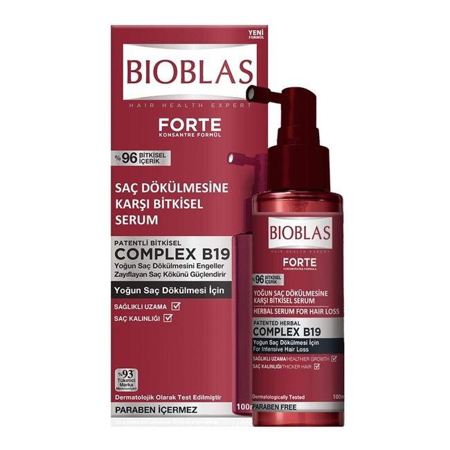 Bioblas Yoğun Saç Dökülmelerine Karşı Serum 100 Ml