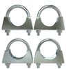 M10 Pipe Clamp Diameter 50 mm Pack of 2