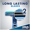 Men's Gillette Sensor PLUS2 Disposable Razor with Powder Lubrastrip 52 Razors