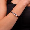Treasure Bay Sterling Silver Bangle Bracelet, Womens silver Bangle, Mens Silver Bangle