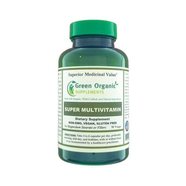 Green Organic Supplements' - Super Multivitamin, High Absorbable, Antioxidants