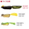 Megabass Big Gabot Frog Aka Zemi
