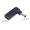 USB Type C USB-C to 6.0mm x3.7mm Adapter PD Emulator Trigger 90 Degree Angled for ASUS ROG