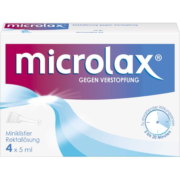 MICROLAX Enema Rectal Solution 4 x 5 ml