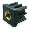 S & W TE1-3B Square Tube End,1/2-13 Thread 1XEX4
