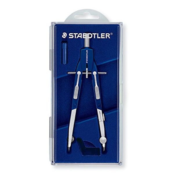 Staedtler Comfort 2 Pc Metal Quick Setting 6" Compass Set, 552 01