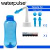 WATERPULSE Neti Pot, Neti Pot Sinus Rinsing,300ml Neti Pot Sinus Rinsing Kit with Thermometer Sticker for Adult & Kid BPA Free (300ml)