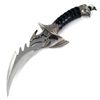 Ace Martial Arts Supply Draco Twin Fantasy Dagger Set, Silver
