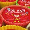 20 x Personalised Superhero Flash Kid 5cm High Resolution Cupcake Toppers