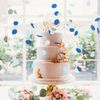 Biodegradable Wedding Confetti - Table & 1st Birthday - White Tissue Paper Confetti Cannons