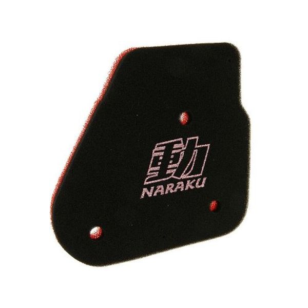 Luftfilter Einsatz Naraku Double Layer für Malaguti F12 Phantom 50 LC (-00)