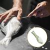 Multifunctional Fish Clean Scales Fish Killing Knife,Unique Fish-Themed Cleaning Tool (Green)