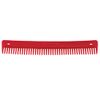 Hilason 9 inch Plastic Animal Comb Color Red