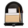 Gibraltar Mailboxes Elite Large Capacity Galvanized Steel Black, Post-Mount Mailbox, E1600B00