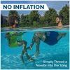 SwimWays Mesh Floating Pool Chair Noodle Slings (4 Pack)