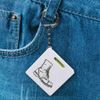 Azeeda 'Army Walking Boot' Keyring Tape Measure/Spirit Level Tool (KM00017432)