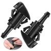 2 Pcs Car Windshield Washer Wiper Water Nozzle, Windscreen Jet Front Universal