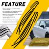 Chrome Delete Blackout Overlay for 2018-24 Toyota Camry Window Trim