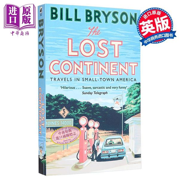 【中商原版】比尔布莱森 失落的大陆 美国小镇之旅 处女作 英文原版 The Lost Continent Bill Bryson 旅游文学