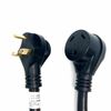 Generator Extension Cord 25ft Power Cable 30 Amp Adapter Plug Copper Wire 