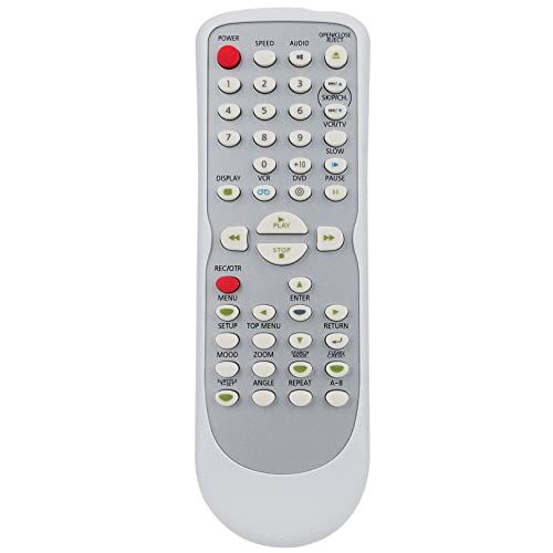NB100 NB100UD Replace Remote Work for Emerson Symphonic Sylvania DVD VCR Combo CWF804 DVC845E DVC841G EWD2004 SRD4900 EWD2004OM EWD2204 CSDV840E DVC860E DVC840E DVL840G SRDD495 DVL841G DVC840F DVC865G