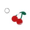 Milkfed CHERRY CARABINER Women's Key Chain, red