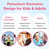 softbear Potassium Gummies for Adults High Potency Potassium Citrate 1000mg S...