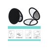 Makeup Mirror, Folding Compact Mirror, Portable Makeup Mirror, Magnifying Mirror, Portable 7x (Black)