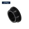 sourcing map 2 Pcs Black Plug Holes, Waterproof Rubber Button Plug for 40mm / 1.57" Hole