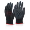 PU COATED GLOVE BLACK S