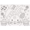 Unique 73724 Colour-in Paper Placemats, Multicolor, L