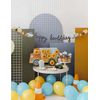 PartyDeco Construction site decorations for muffins, 6 picks