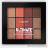 1 NYX Ultimate Multi Finish Shadow Palette " USP08 Warm Rust " *Joy's cosmetics*