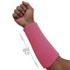 Thick Volleyball Elbow Protector Sleeve 9" Long, Bright Pink