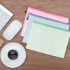 SINJEUN 30 PCS A5 Plastic Wallets with Zip - Document Wallet for Paper, Files and Craft Materials