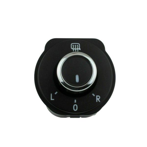 Wing Mirror Adjuster Control Switch Chrome for Polo 6R 2011-2016 6RD959565B