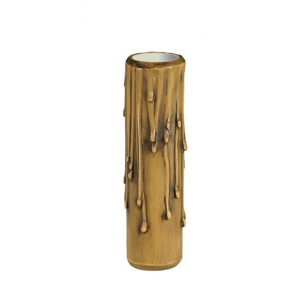B&P Lamp® 4" Antique PolyBeesWax® Candle Covers, Fits Candelabra Sockets