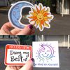 Sun Sticker for Hydro Flasks, Laptops, Cars, Skateboard