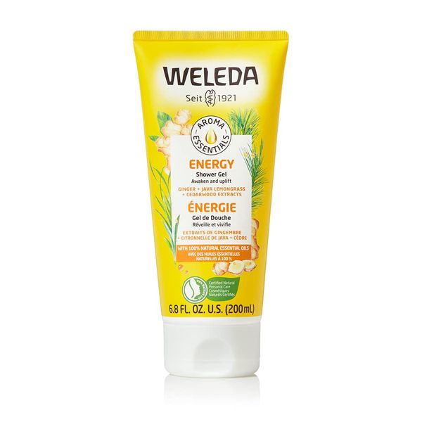 Weleda Aroma Essentials Energy Shower Gel, Parabens Free, 6.8 Fluid Ounce (Pack of 1)