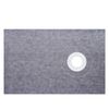 VEVOR Shower Curb Kit 38"x60" with Offset Drain ABS Waterproofing