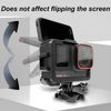 Cage for Insta 360 Ace Pro Frame Accessories, Protective Housing Shell with Tempering Glass Lens Case