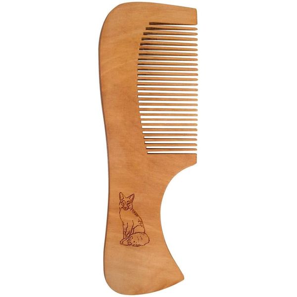 'Fox' Wooden Comb (HA00016859)