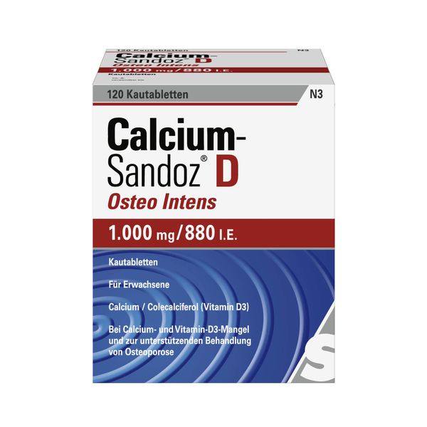CALCIUM SANDOZ D Osteo Intens Cow Tablets Set of 120