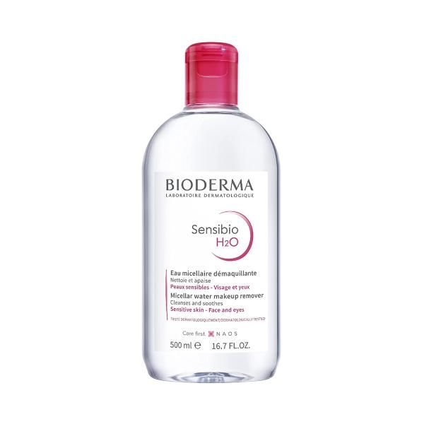 Bioderma Cleansing Water Sensitive Skin Face &amp; Eyes SensiBio H2O Makeup Removable Solution