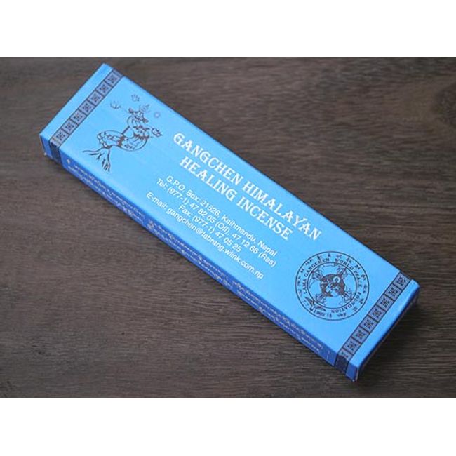 Incense GANGCHEN (HEALING INCENSE) / All natural &amp; all handmade incense / Nepalese incense / Tibetan incense / Asian miscellaneous goods (Post-mail delivery option available / 1 postage fee will be charged for every 3 boxes)